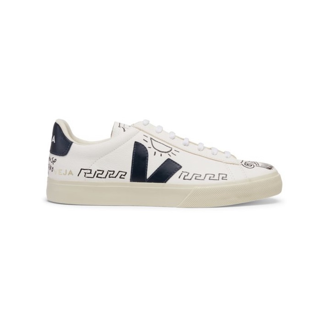 Luke Edward Hall Hand-customized Vejas Sneakers - Picture 5 of 6
